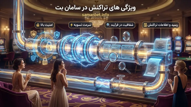 ویژگی های مهم واریز و برداشت از سامان بت