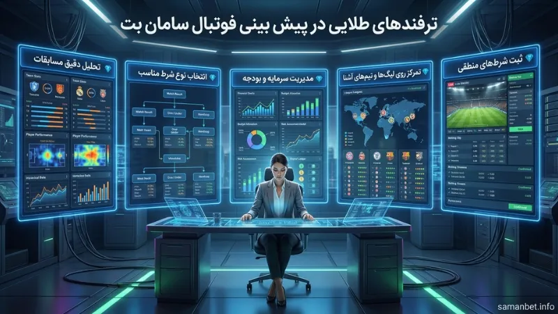ترفندهای طلایی در پیش بینی فوتبال سامان بت